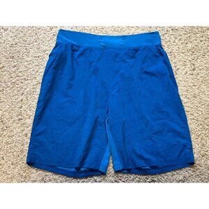 Lululemon Men's T.H.E. Shorts Vivid Aqua Blue 9" Inseam Linerless Size Medium